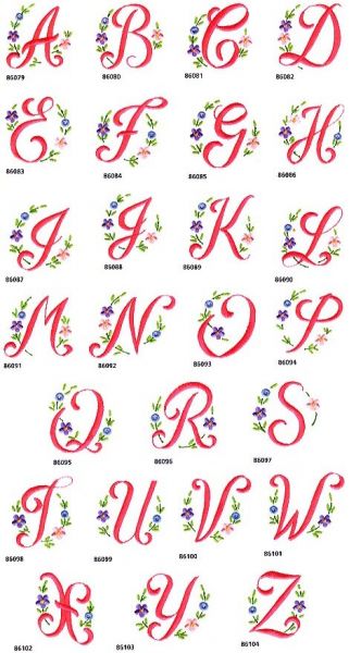 Daisy Alphabet