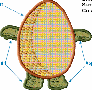 Humpty Dumpty (Aplique)